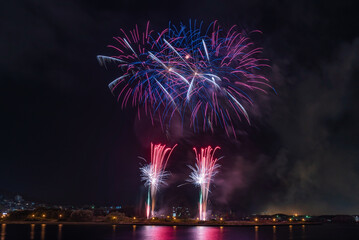 函館港まつりの花火大会