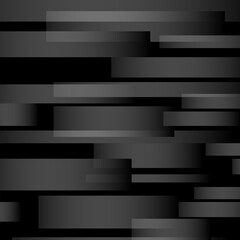 Original geometric abstract pattern in the form of stripes on a black background