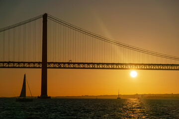 Tagus River in Lisbon, Portugal