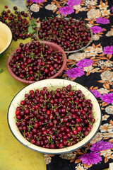 Cherries the basins