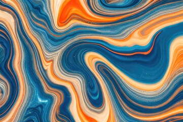 Fototapeta na wymiar abstract background with waves, generative ai