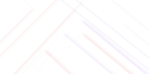 Obraz premium Abstract background with lines and white square shape with futuristic concept background illustration backdrop pattern pink and purple diagonal line architecture geometry tech