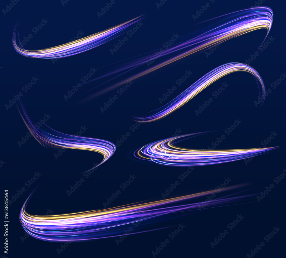 Aufkleber movement sport pattern for banner or poster design background. the effect of speed on a blue backgro