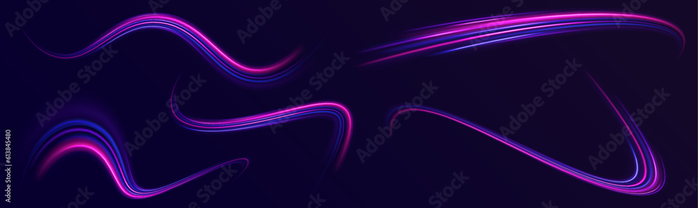 Aufkleber movement sport pattern for banner or poster design background. the effect of speed on a blue backgro