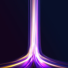 Light everyday glowing effect. Dynamic cover or colourful layout for sport event.	 Colourful dynamic motion on blue background.