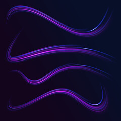 Light everyday glowing effect. Dynamic cover or colourful layout for sport event.	 Colourful dynamic motion on blue background.