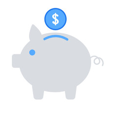 Vector business startup flat icons set