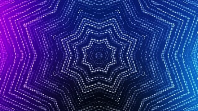 Kaleidoscope animation for music videos, album visuals, and Spotify Canvas. Mesmerizing patterns perfect for electronic, ambient, and experimental music. Seamless loop. 4K.