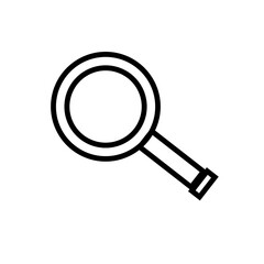 Vector online shopping line icon