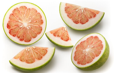 Grape Fruit isolated on white background