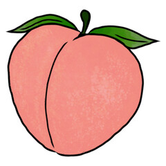 red apple with leaf