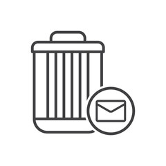 Message Delete Icon