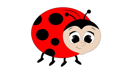 cartoon ladybug © wiibloo