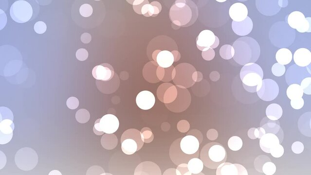 Circle Motion wallpaper background with bubbles, creative bokeh abstraction design. colorful lights blur glowing