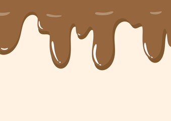Melting colourful background