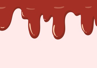 Melting colourful background