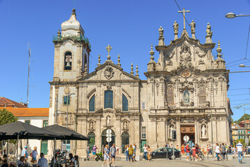 Fototapeta premium Historical buildings in Porto