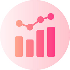 stats gradient icon