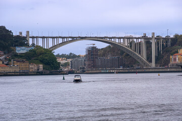 Bridges over the Douro River in Porto