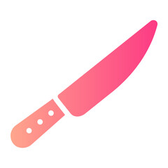 knife gradient icon