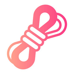 Fototapeta premium rope gradient icon
