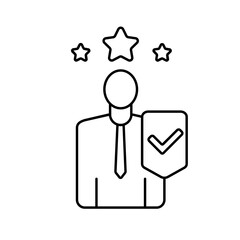 Vector line icons of business and finance for modern concepts, web and apps