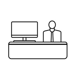 Vector line icons of business and finance for modern concepts, web and apps