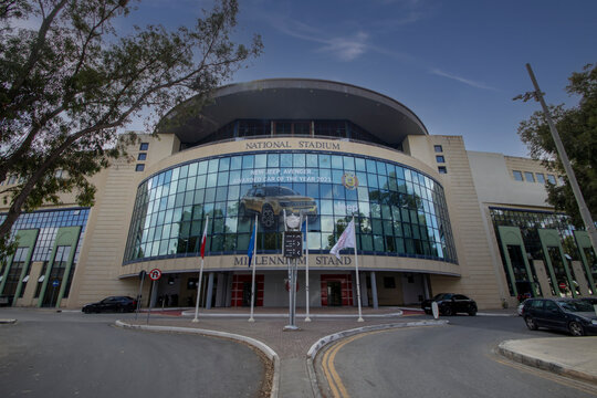 The National Stadium in Ta'Qali in Malta