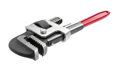 Pipe wrench isolated