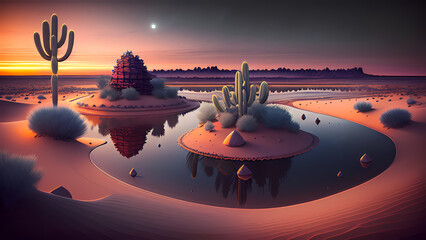 Calm Desert