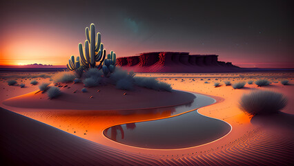 Calm Desert