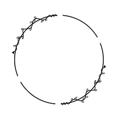 Monogram wedding frame art