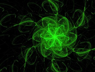 Imaginatory fractal abstract background Image