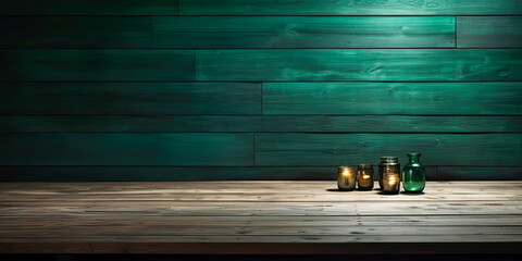 wooden table