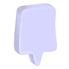 Talk bubble, Speech bubbles, Bubble comic speech in 3D style.