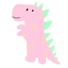 Dinosaur cartoon cute pastel 