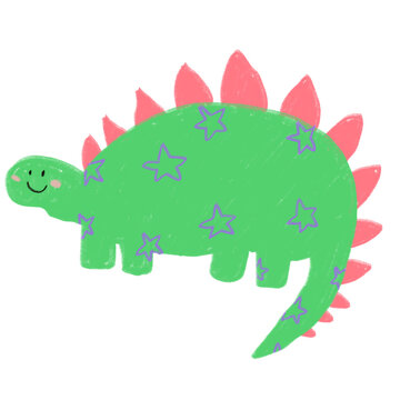Dinosaur cartoon cute pastel 