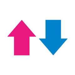 business arrow icon