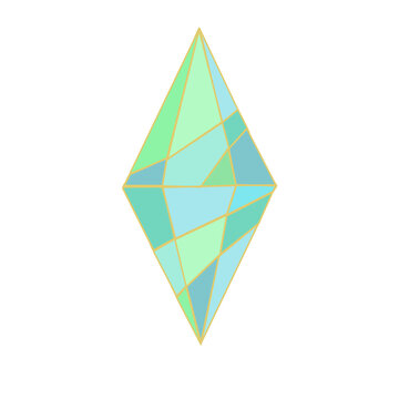 Diamond,Sims,the sims,the sim logo