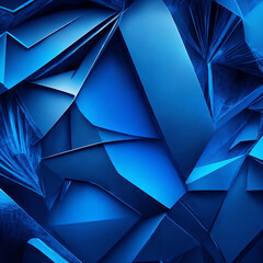 Abstract Blue futuristic background