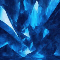 Obraz premium Abstract Blue futuristic background