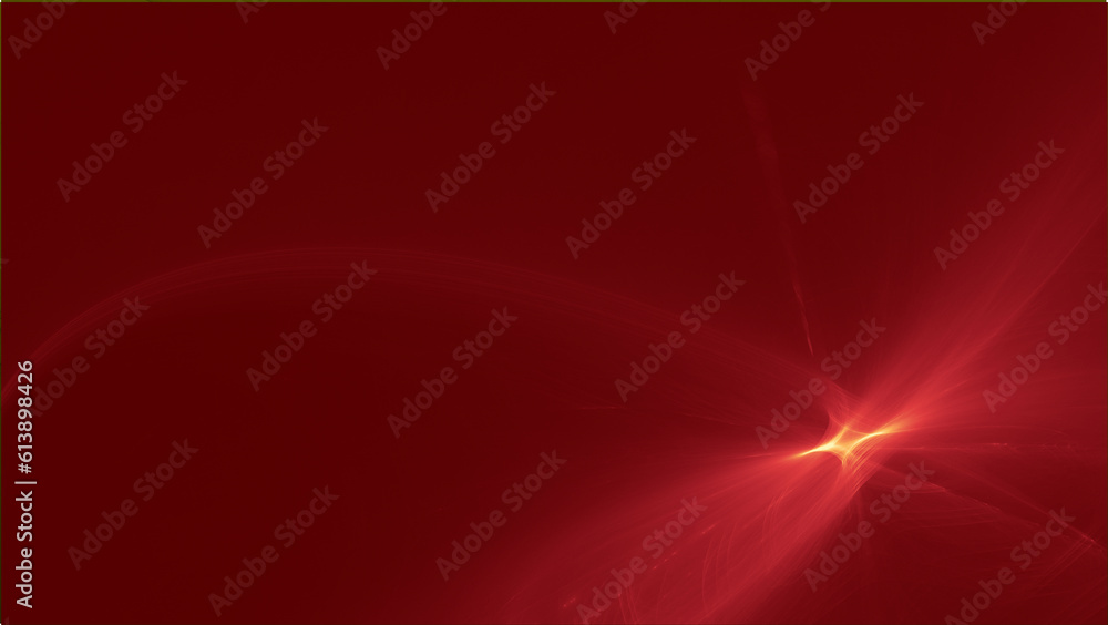 Poster abstract red background, motion line graphics. fractal elements swirling in circles like a vortex, b