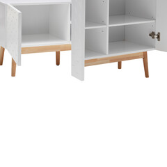 vintage wooden storage cabinet furniture isolated transparent background