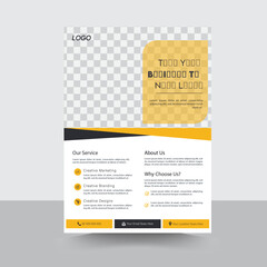Corporate Business Flyer Template.