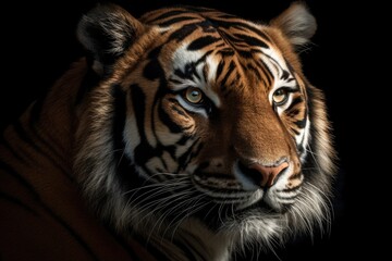 Fototapeta premium Tiger. Generative AI.