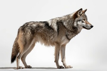 Obraz premium Wolf. Generative AI.