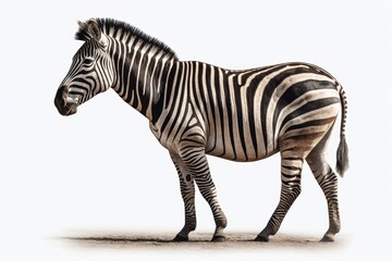 Fototapeta na wymiar Zebra. Generative AI.