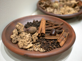Bumbu Dapur,  dry Javanese traditional seasoning, for cooking a healthy food