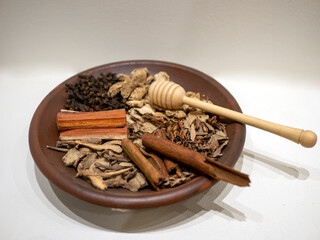 Bumbu Dapur,  dry Javanese traditional seasoning, for cooking a healthy food