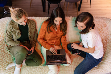 Maintaining professionalism at home.  Collaboration of 3 women across multiple projects and training challenges